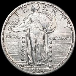 1924-S Standing Liberty Quarter CLOSELY UNCIRCULAT