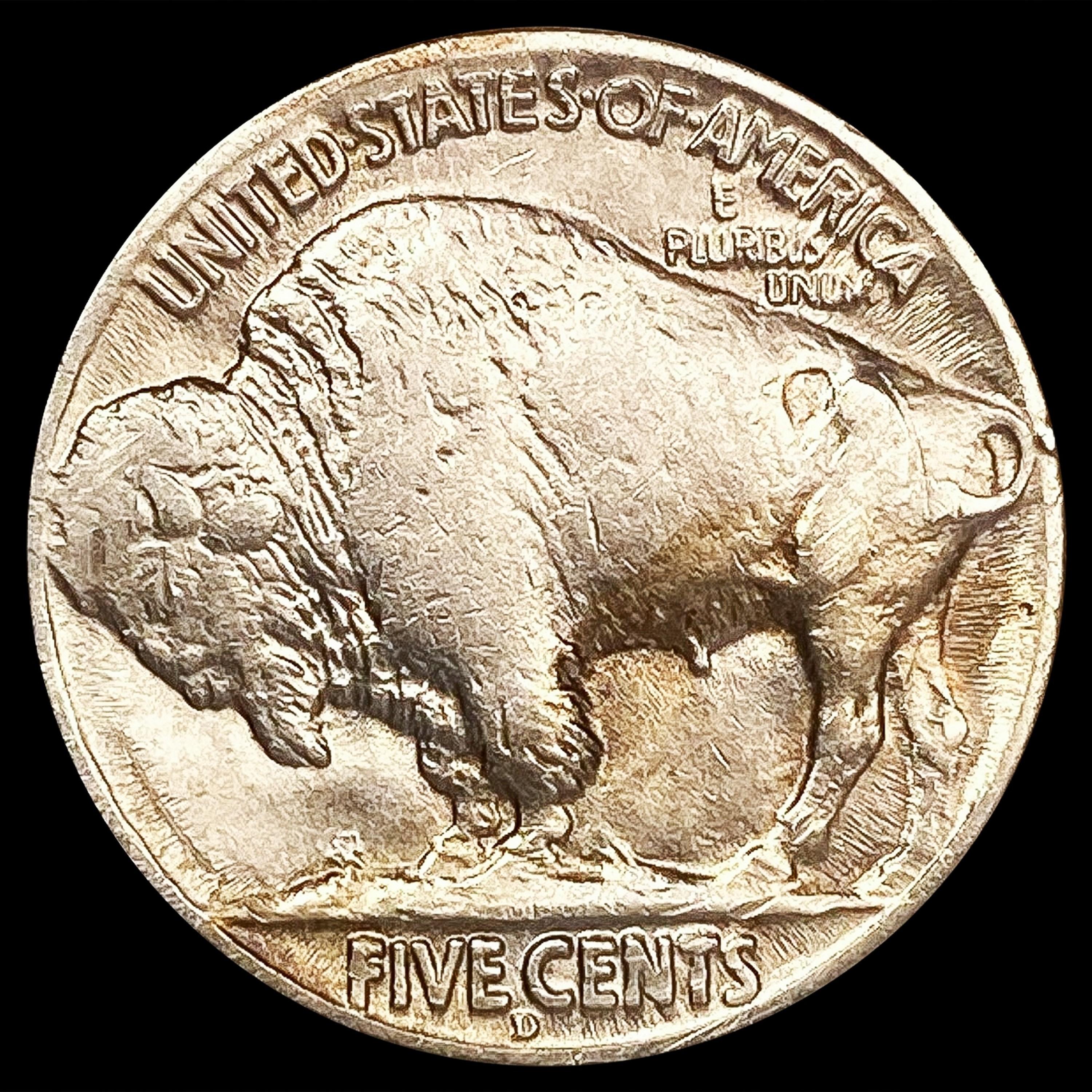 1913-D T2 Buffalo Nickel NEARLY UNCIRCULATED