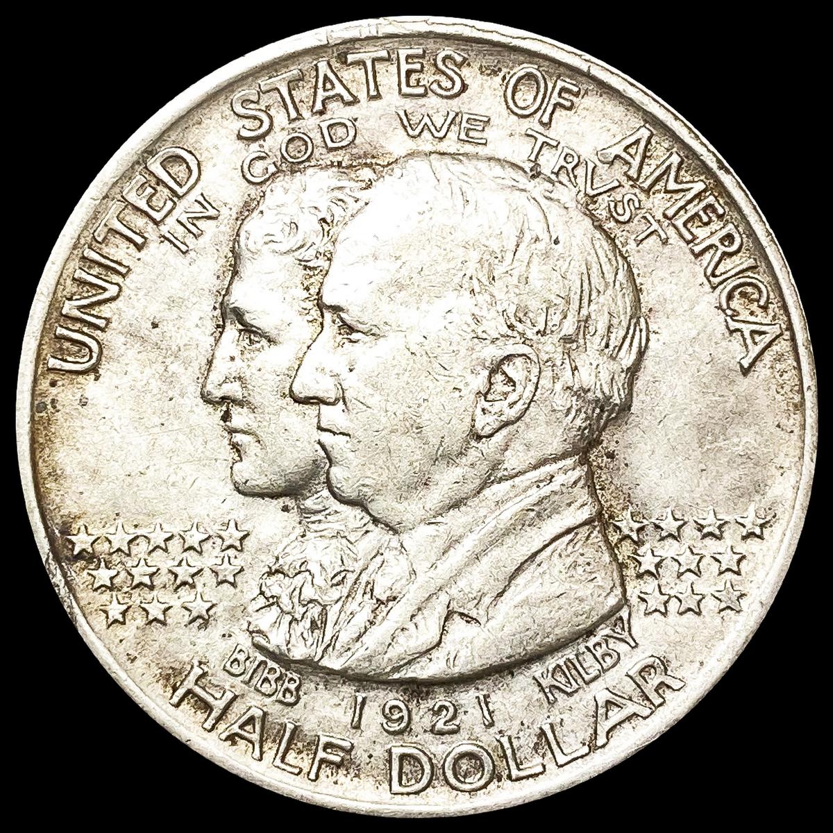 1921 Alabama Half Dollar LIGHTLY CIRCULATED