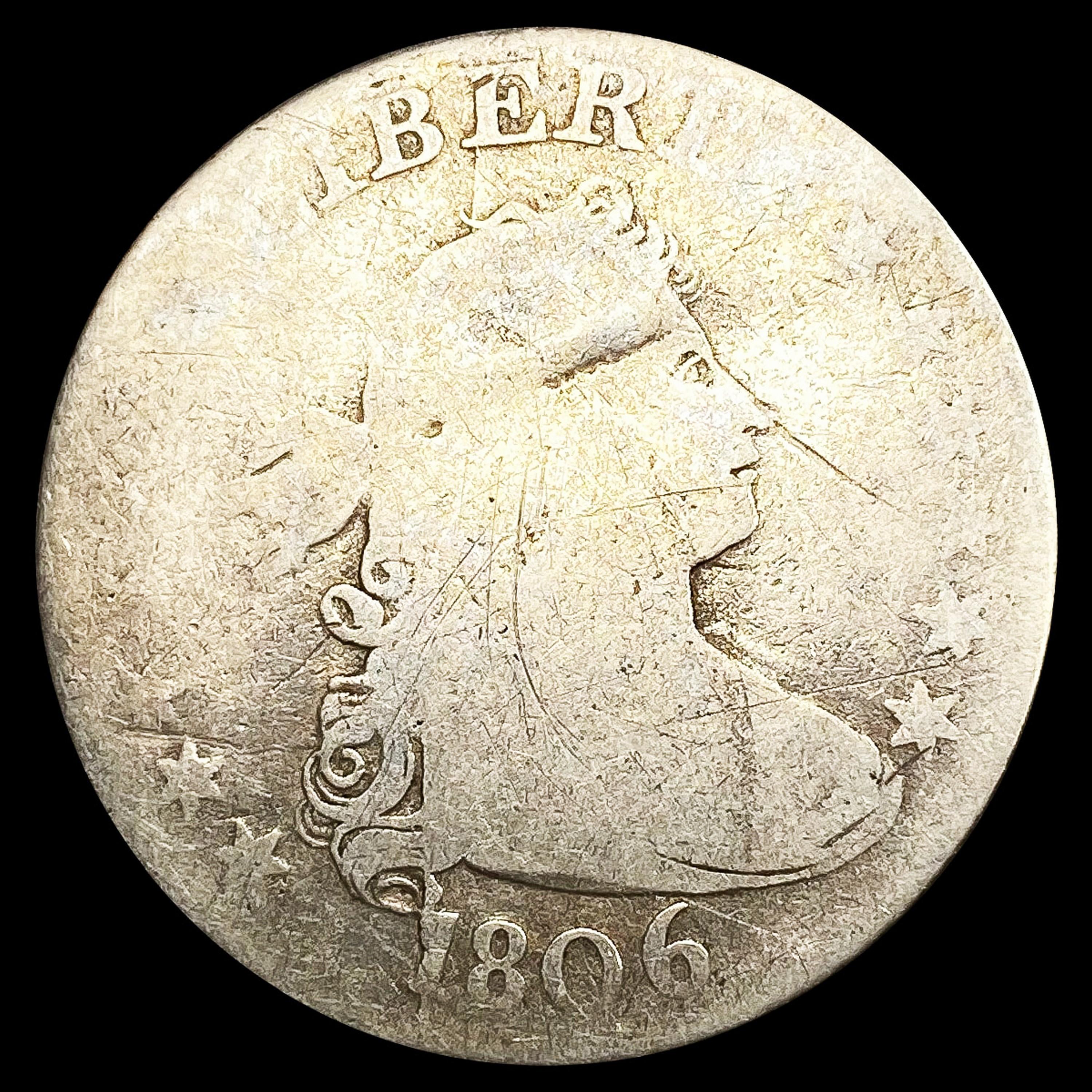 1806 Draped Bust Quarter NICELY CIRCULATED