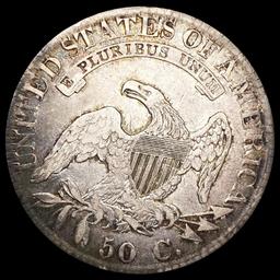 1823 Ugly 3 Capped Bust Half Dollar NICELY CIRCULA