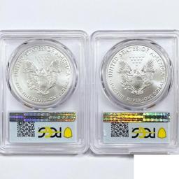 2020 Silver Eagle PCGS MS70