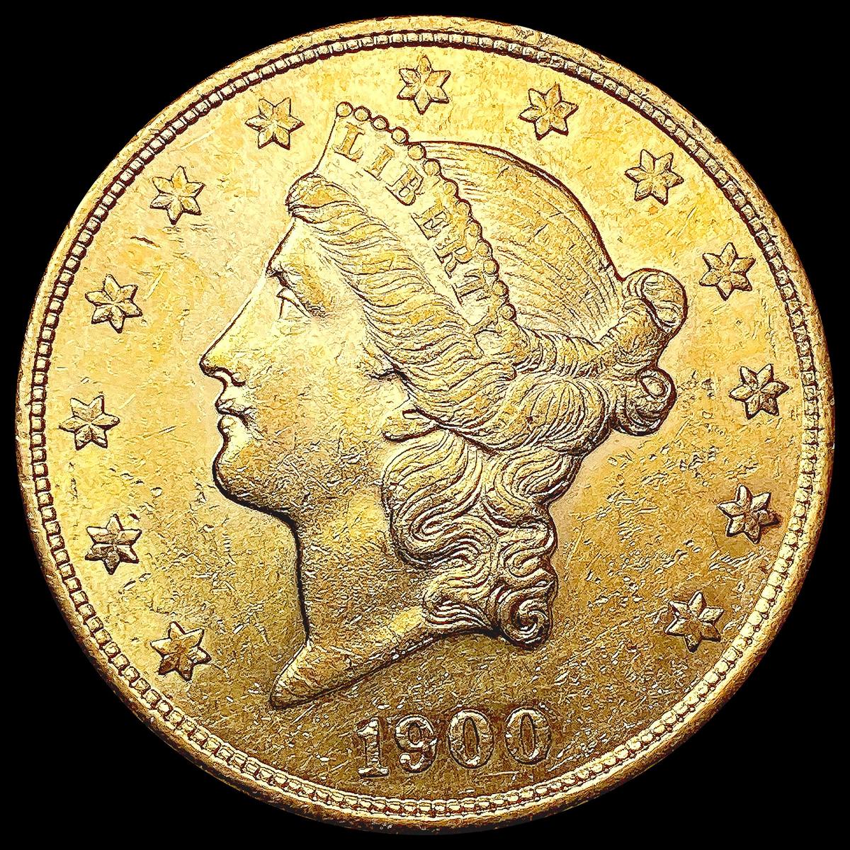 1900-S $20 Gold Double Eagle UNCIRCULATED