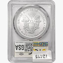 2021-W Silver Eagle PCGS PR70 DCAM Type 1 FDI