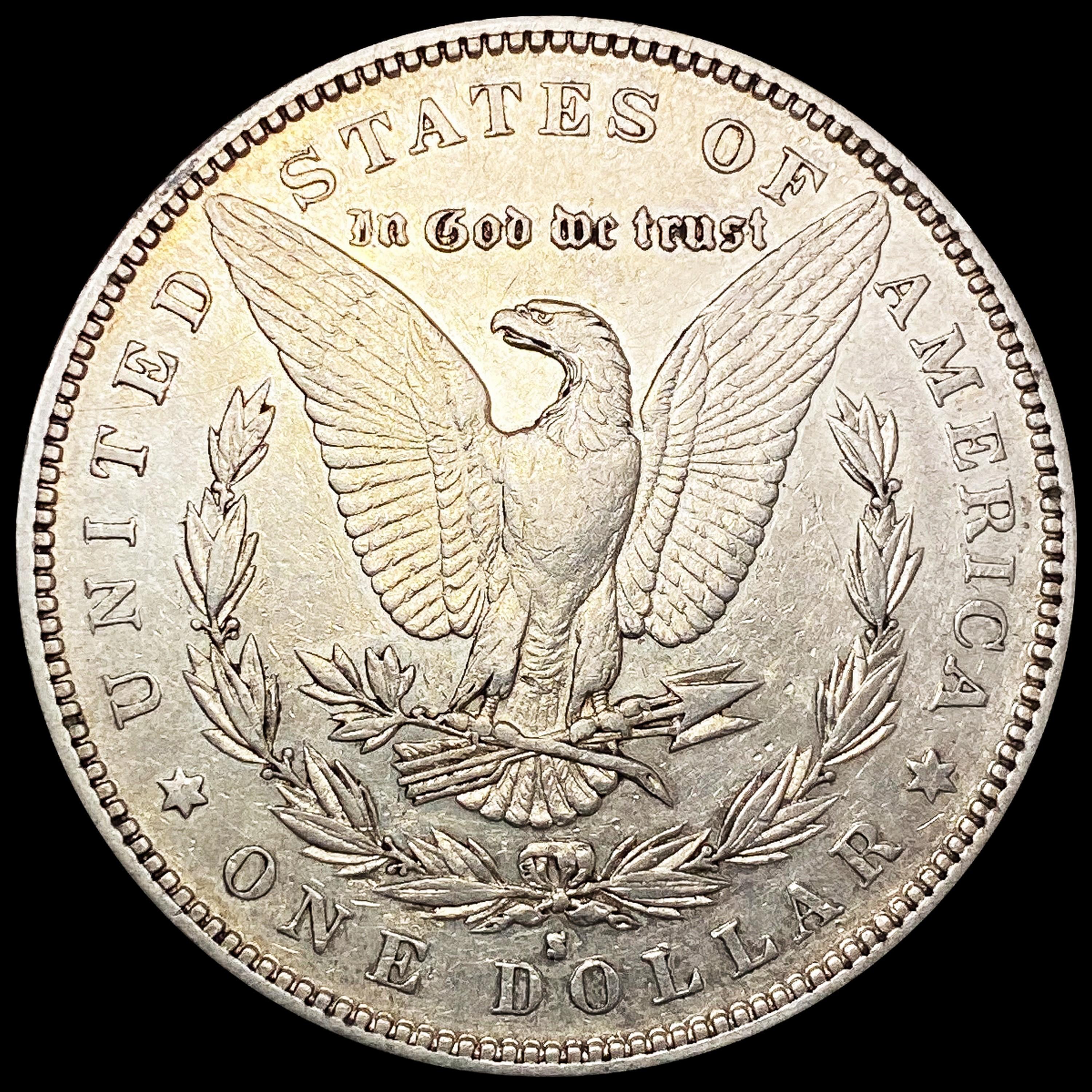 1884-S Morgan Silver Dollar NEARLY UNCIRCULATED