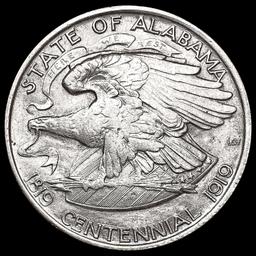 1921 Alabama Half Dollar CHOICE AU