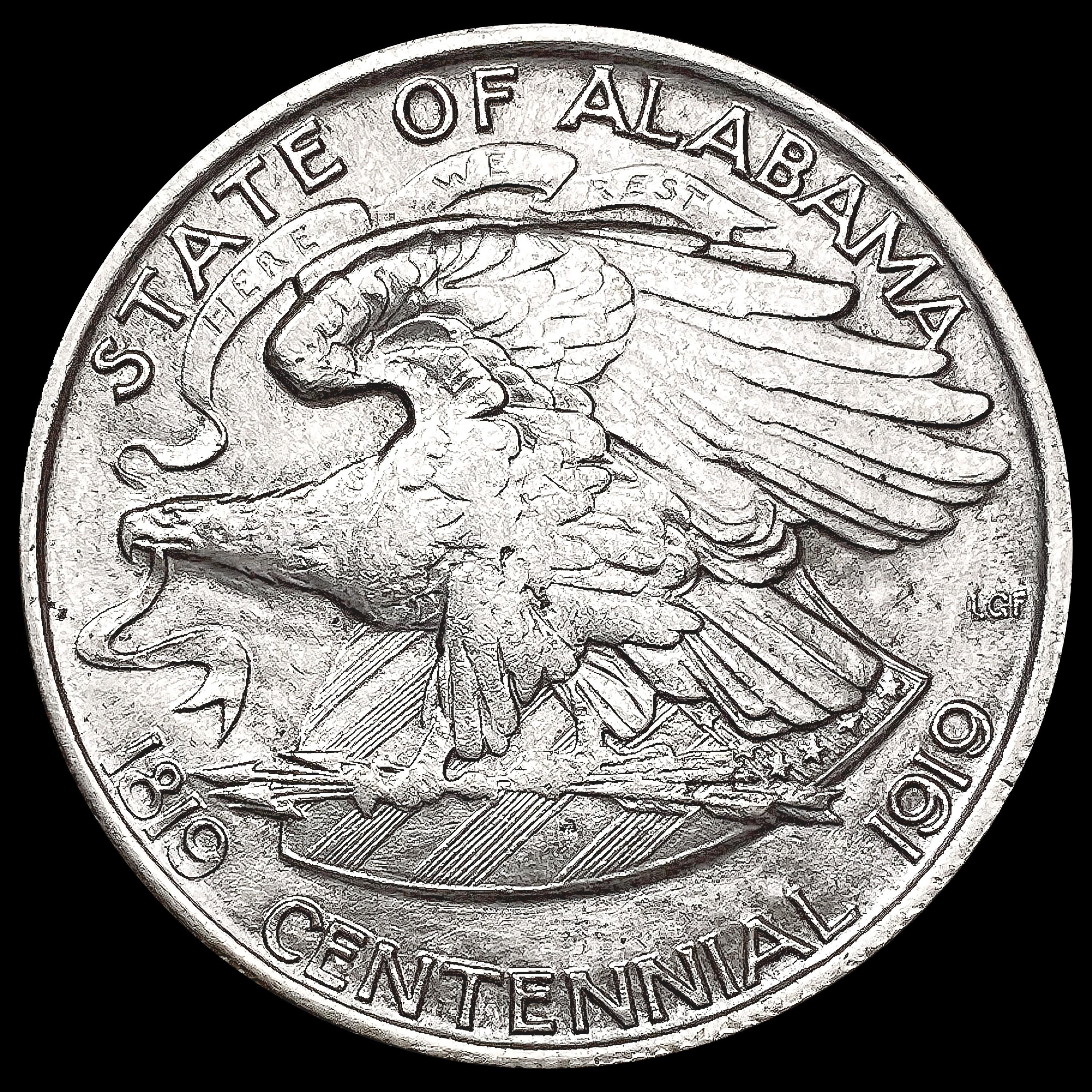 1921 Alabama Half Dollar CHOICE AU
