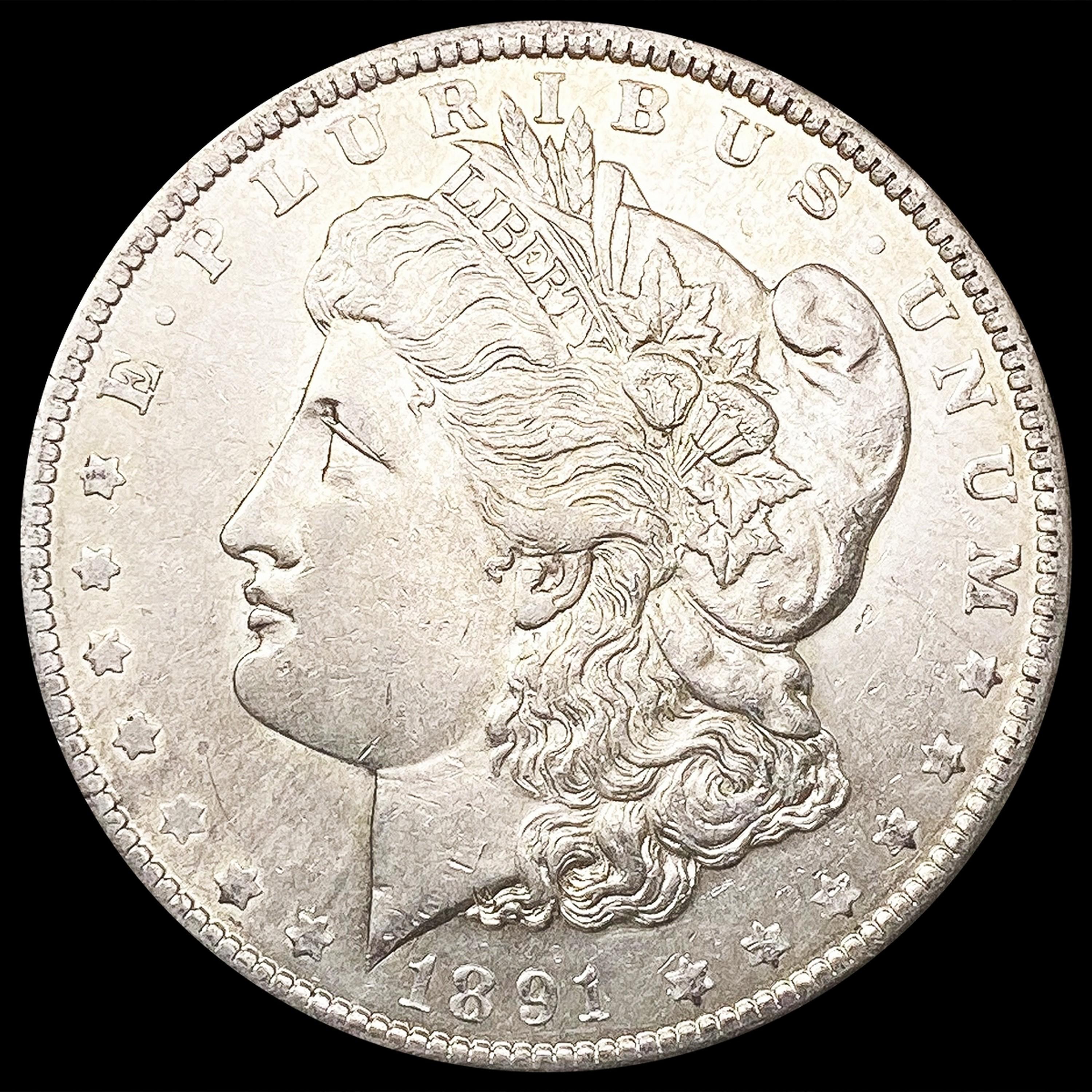 1891-O Morgan Silver Dollar CLOSELY UNCIRCULATED