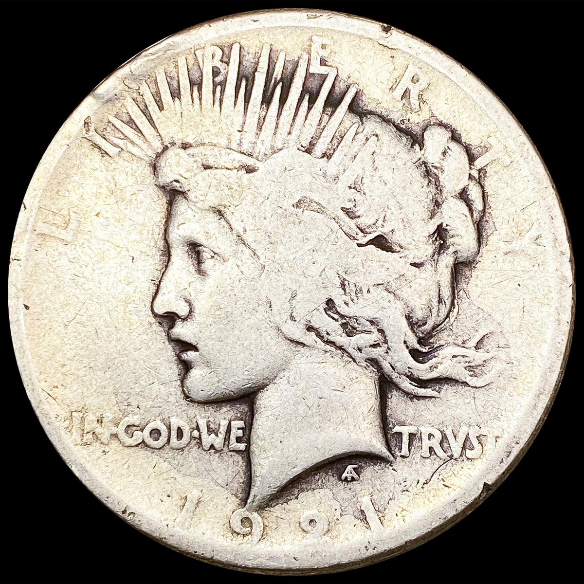 1921 Silver Peace Dollar NICELY CIRCULATED