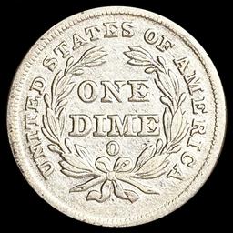 1838-O No Stars Seated Liberty Dime NICELY CIRCULA