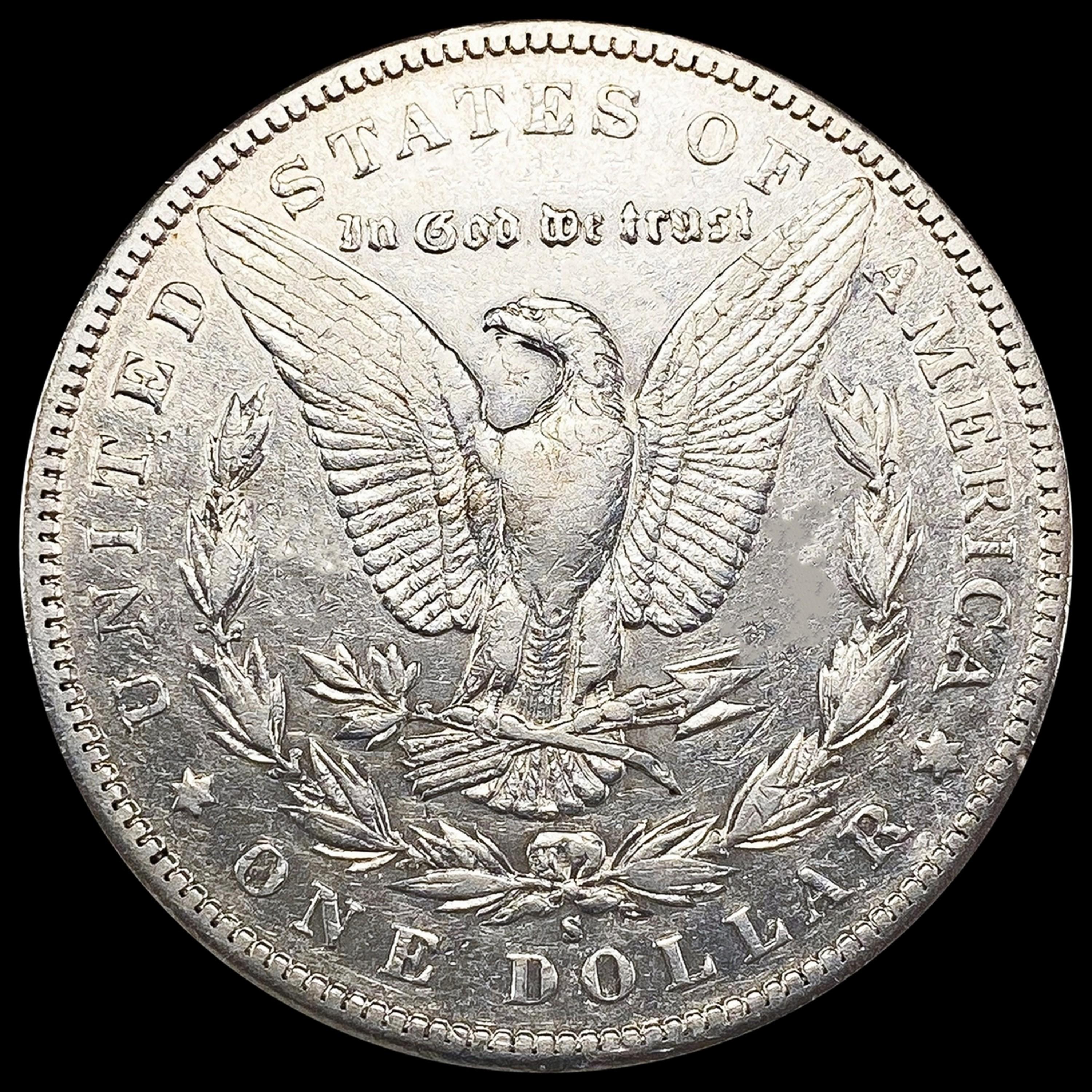 1896-S Morgan Silver Dollar NEARLY UNCIRCULATED