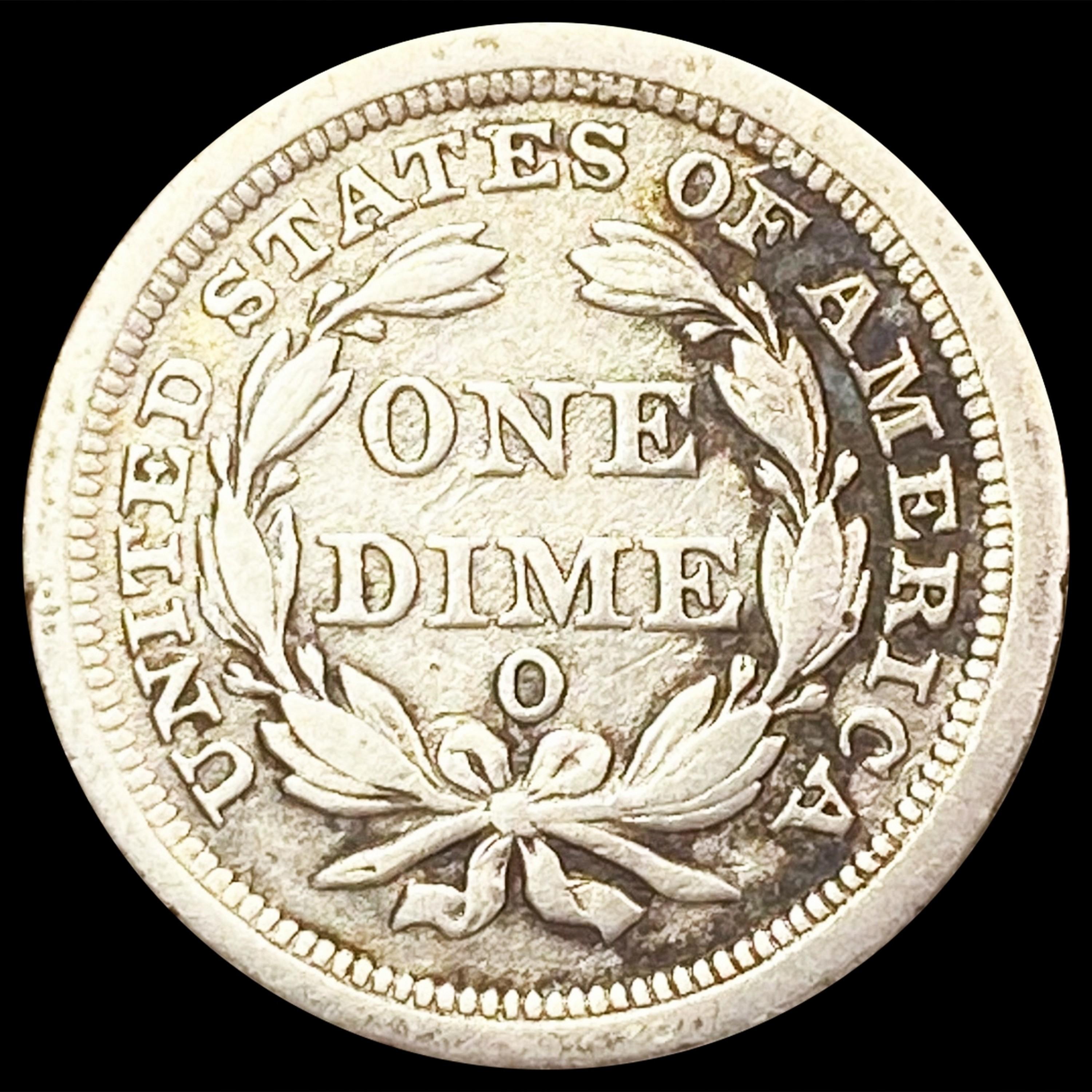 1845-O Seated Liberty Dime LIGHTLY CIRCULATED