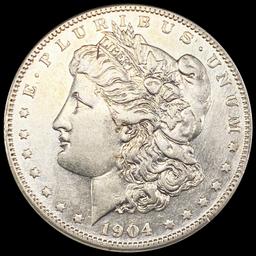 1904-S Morgan Silver Dollar NEARLY UNCIRCULATED