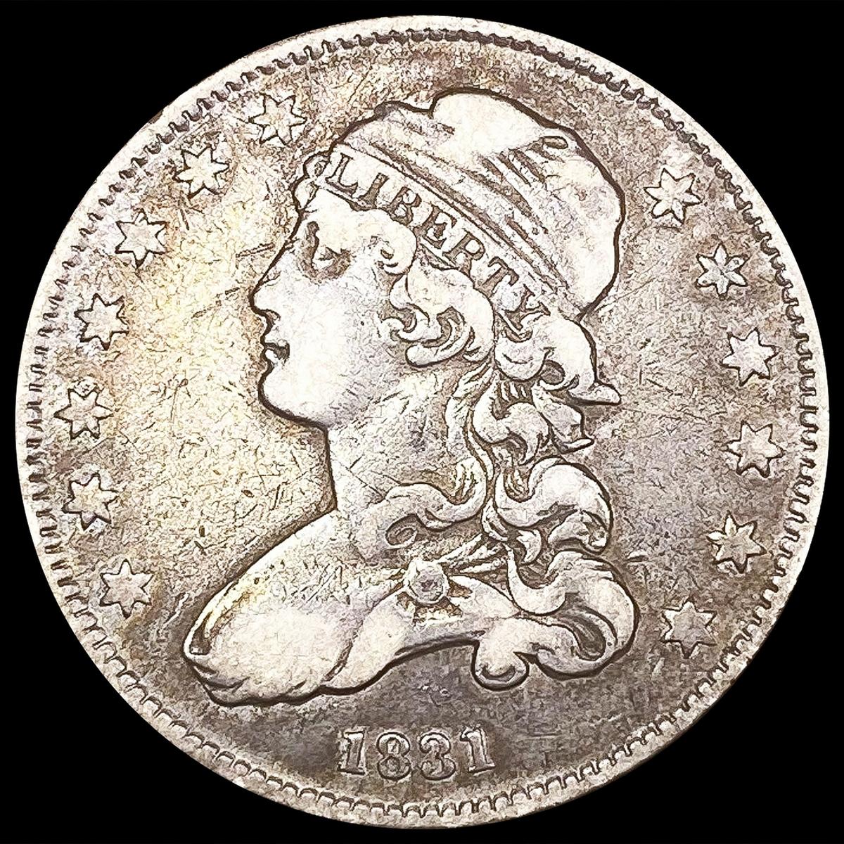 1831 Capped Bust Quarter NICELY CIRCULATED