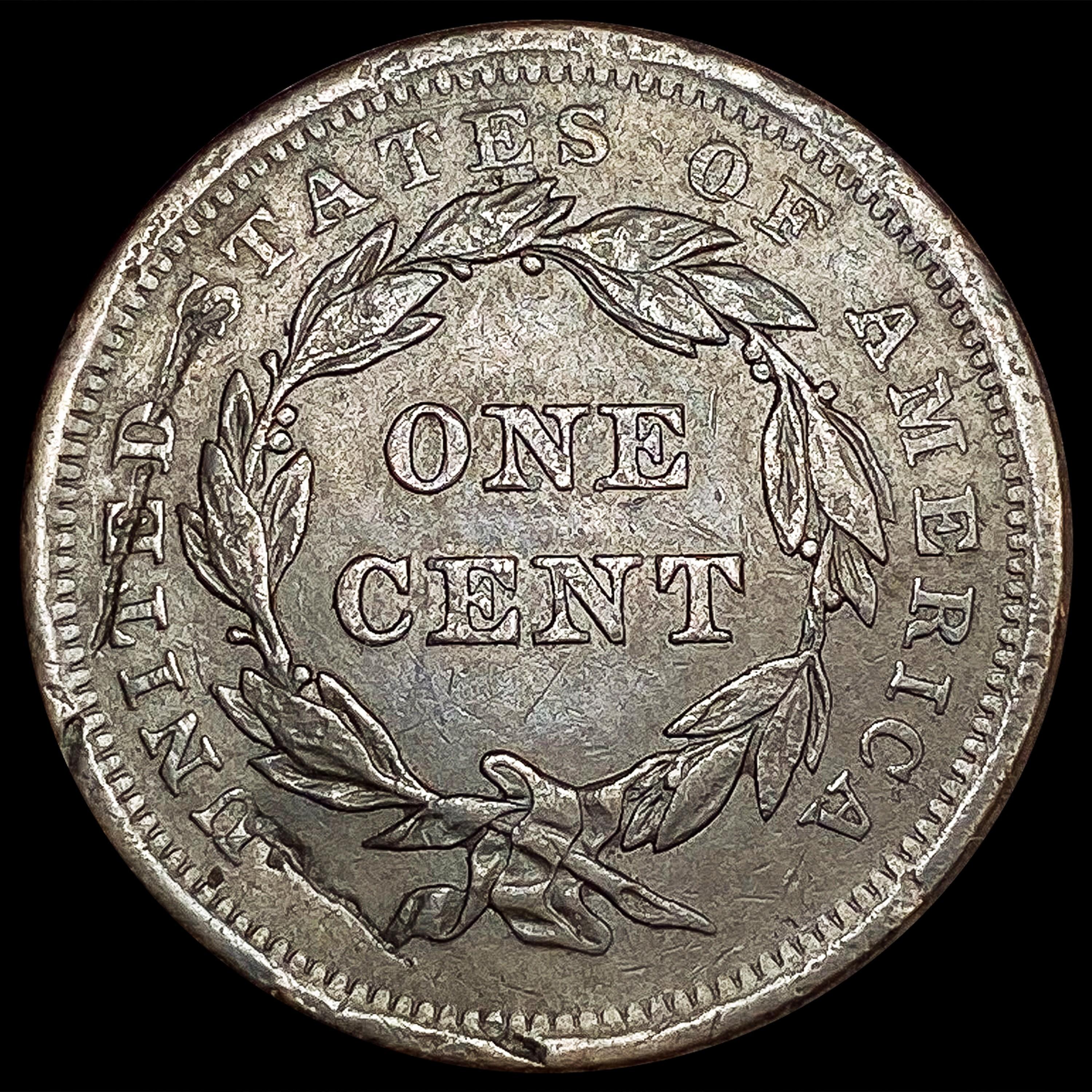 1839 Braided Hair Large Cent UNCIRCULATED