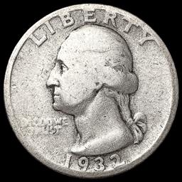 1932-D Washington Silver Quarter NICELY CIRCULATED