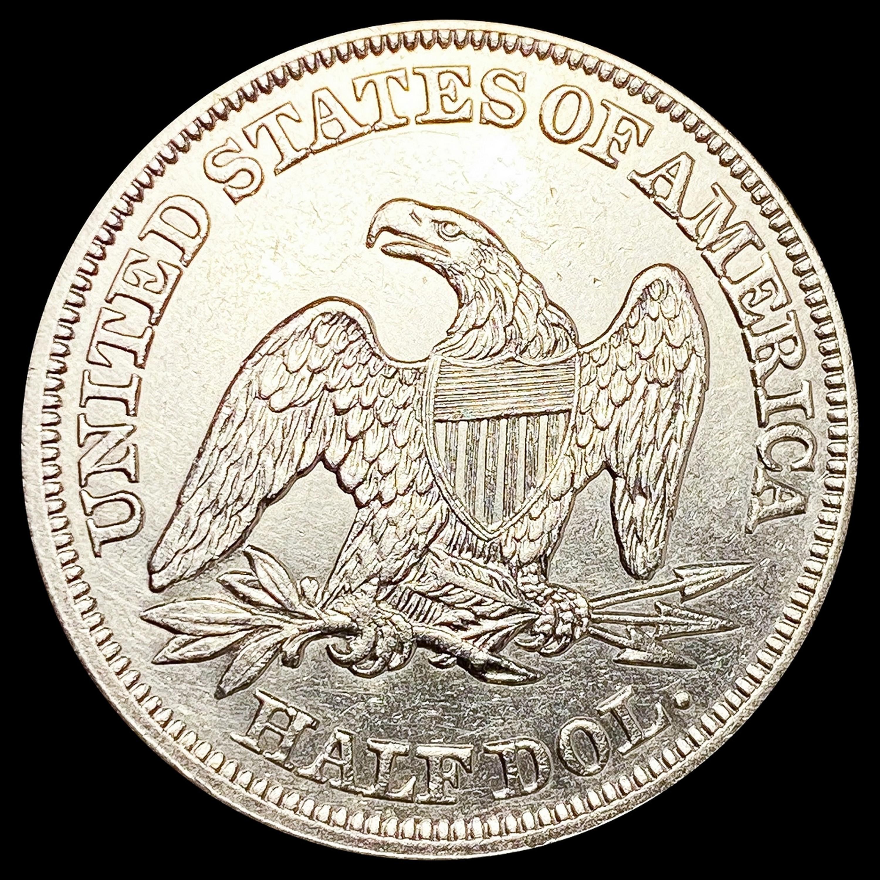 1858 Seated Liberty Half Dollar UNCIRCULATED