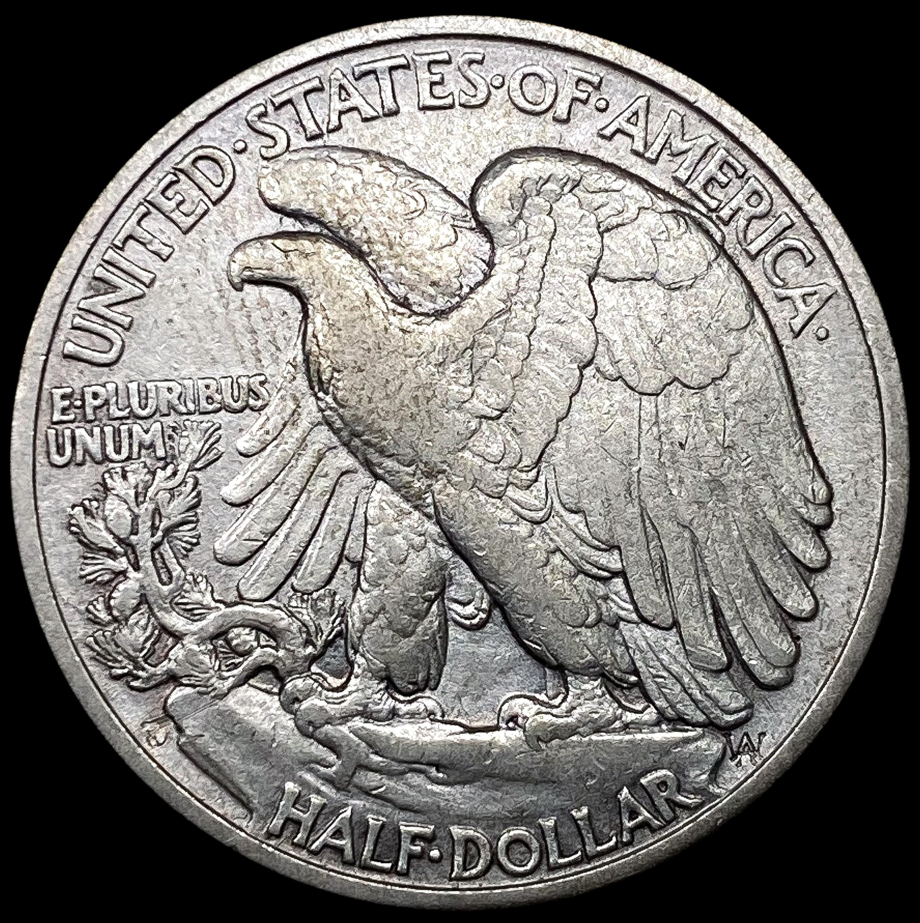 1933-S Walking Liberty Half Dollar CLOSELY UNCIRCU