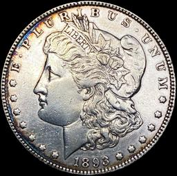 1893 Morgan Silver Dollar NEARLY UNCIRCULATED