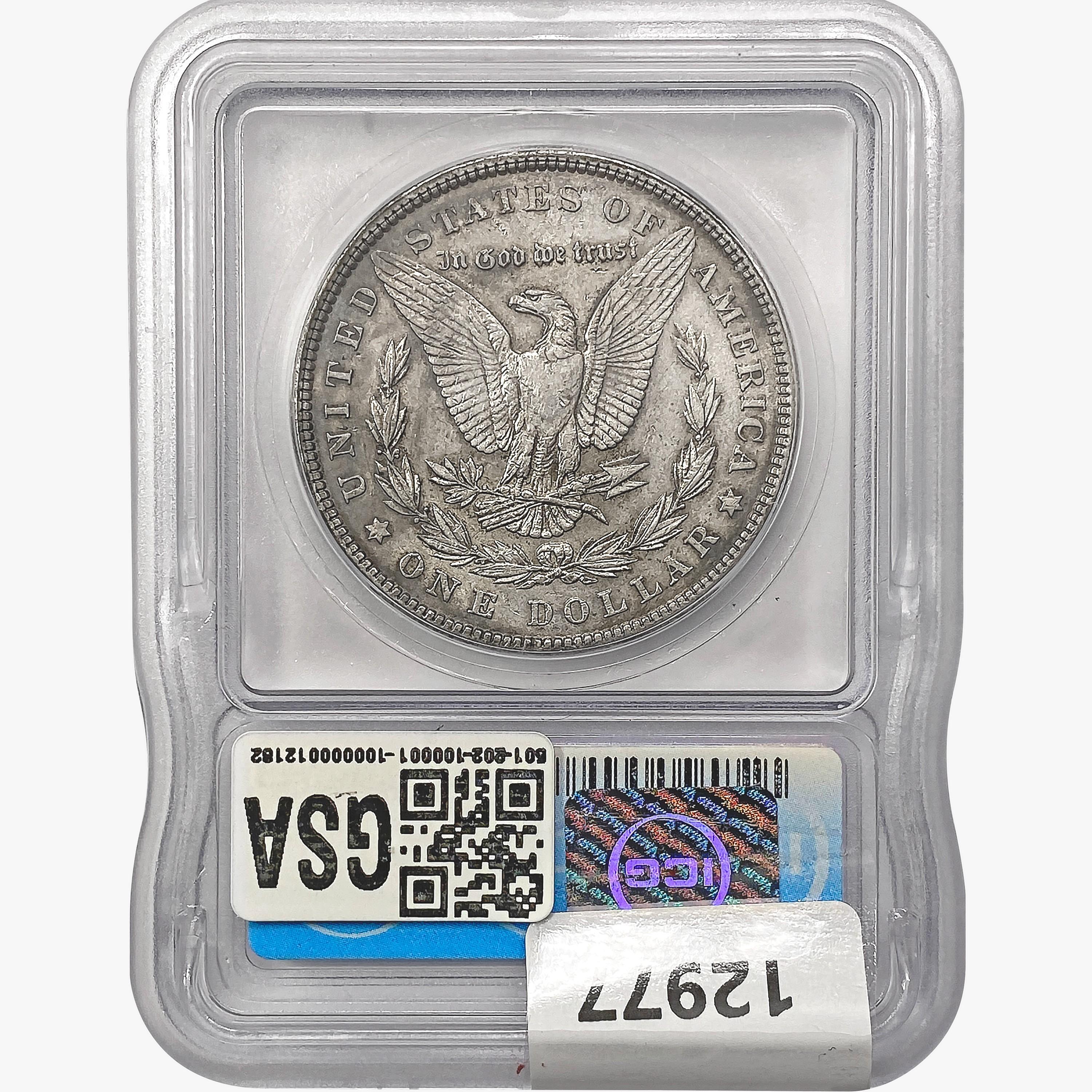1904 Morgan Silver Dollar ICG AU50