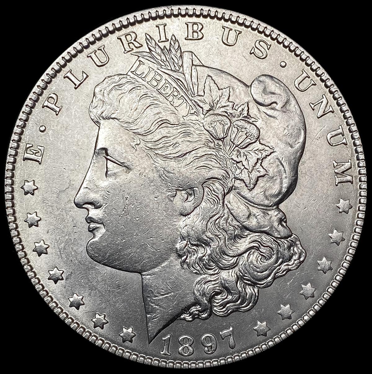 1897-O Morgan Silver Dollar CLOSELY UNCIRCULATED