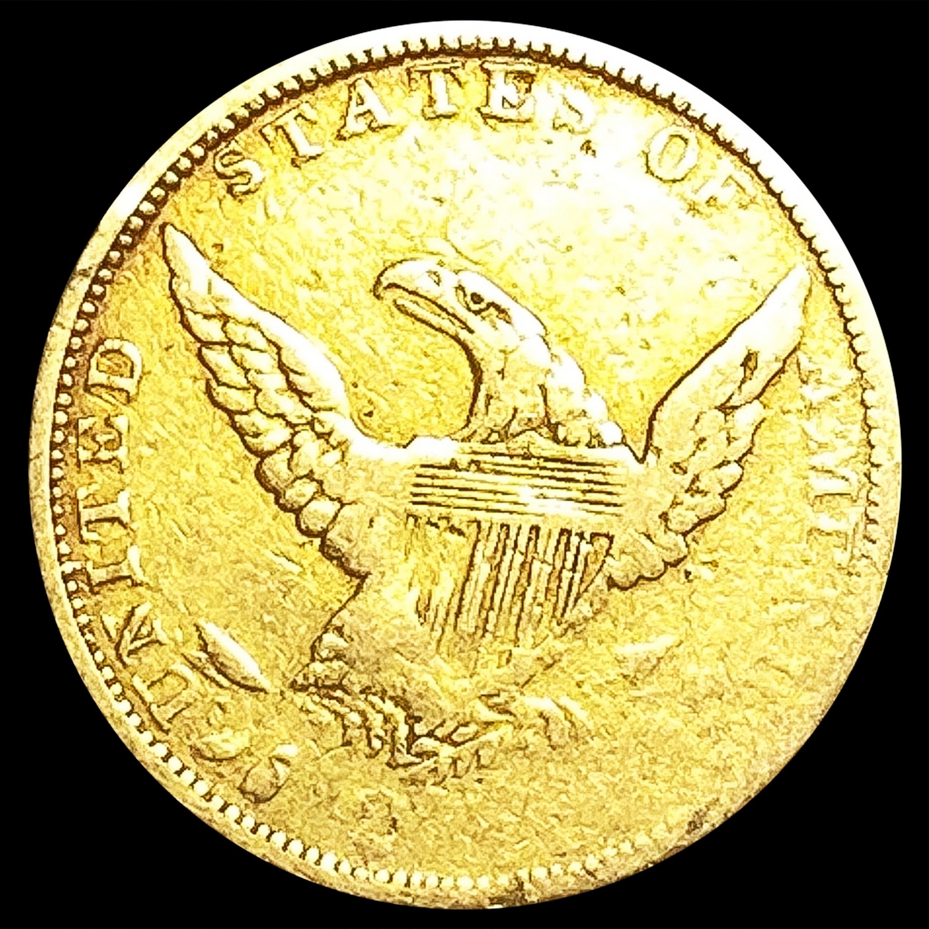 1839-O $2.50 Gold Quarter Eagle NICELY CIRCULATED