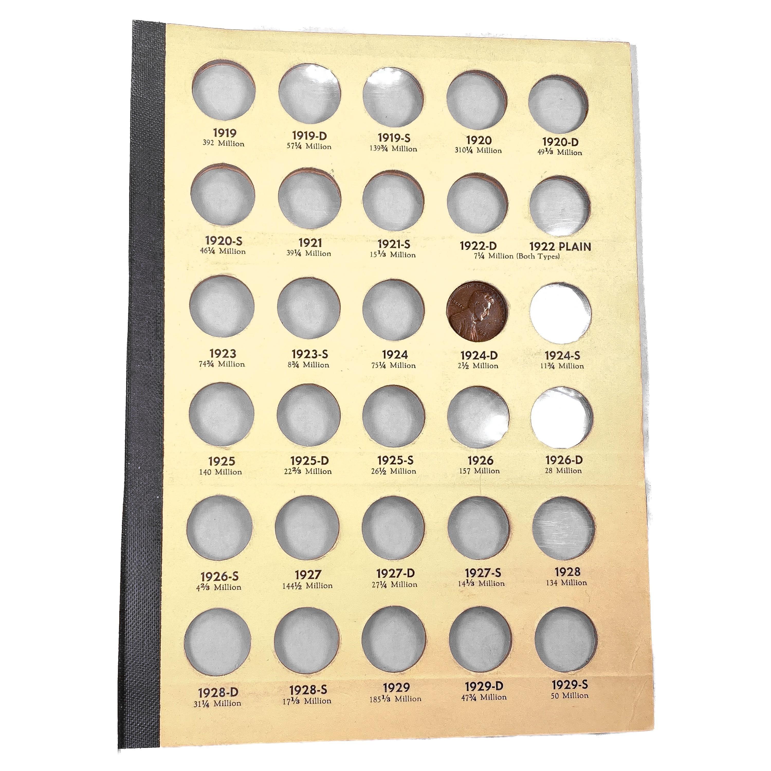 1910-1960 Lincoln Cent Collection [78 Coins]