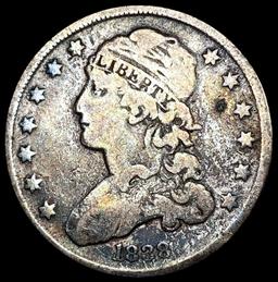 1838 Capped Bust Quarter LIGHTLY CIRCULATED