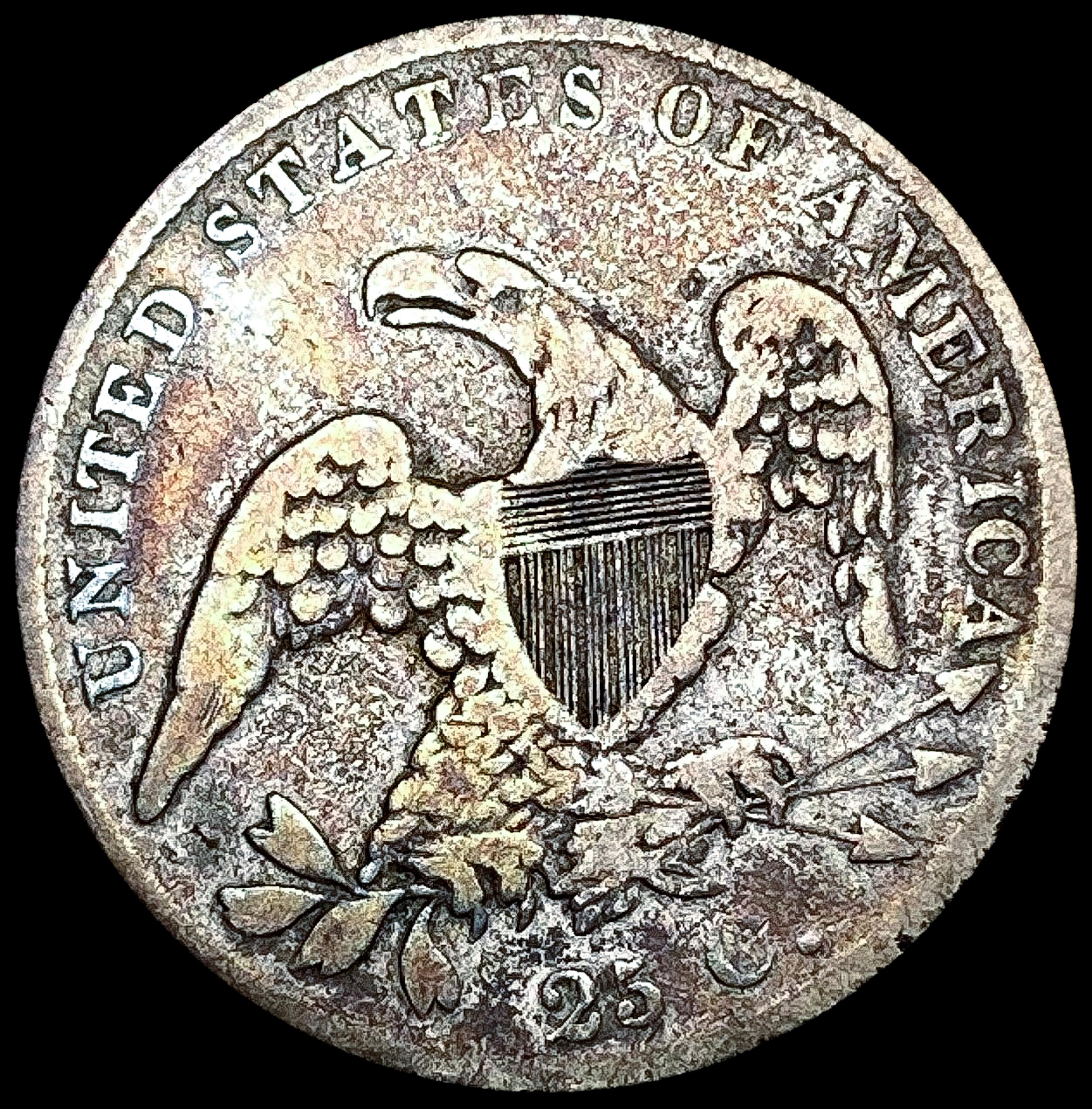 1838 Capped Bust Quarter LIGHTLY CIRCULATED