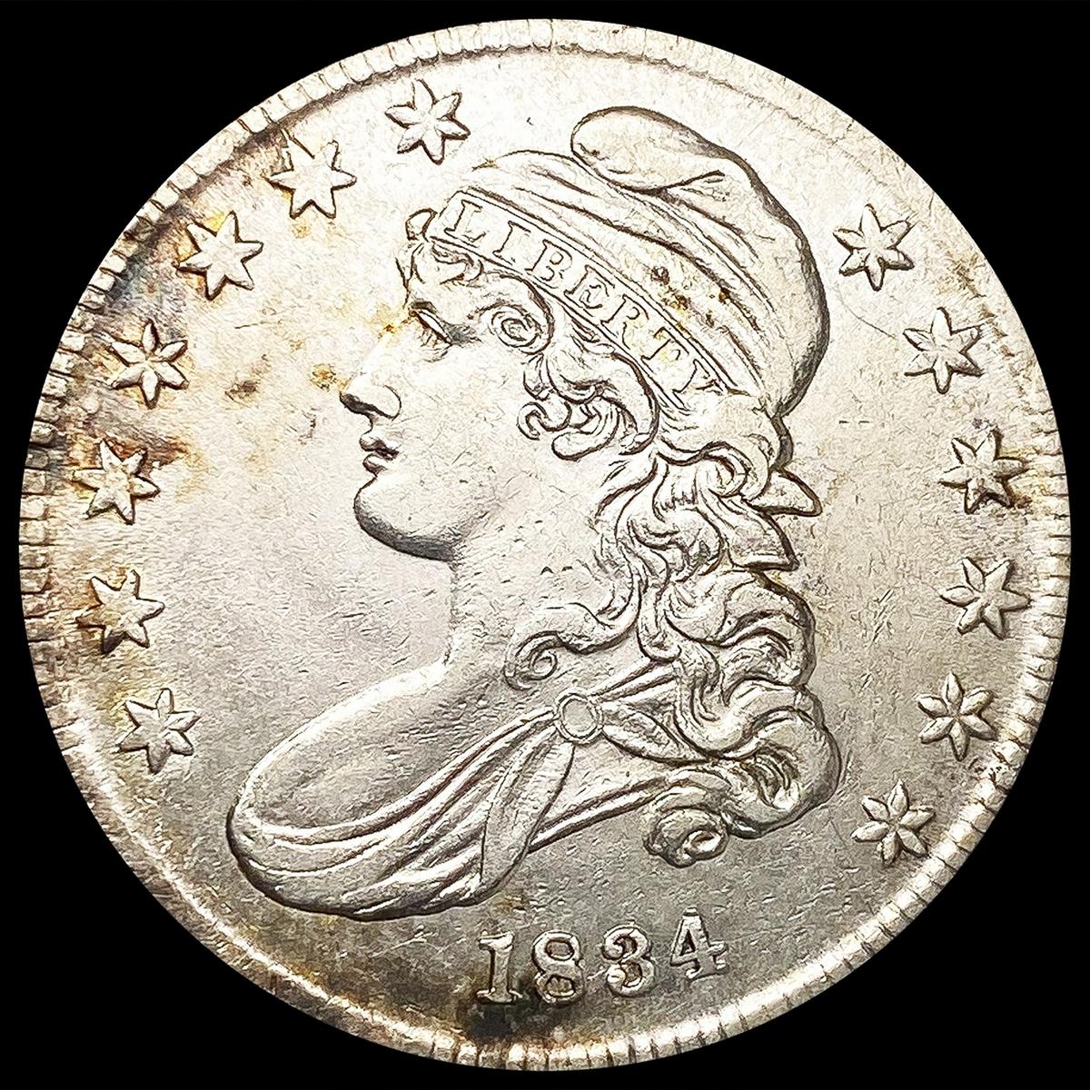 1834 Capped Bust Half Dollar CLOSELY UNCIRCULATED