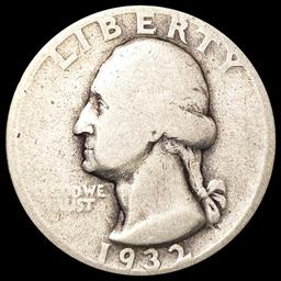 1932-S Washington Silver Quarter NICELY CIRCULATED