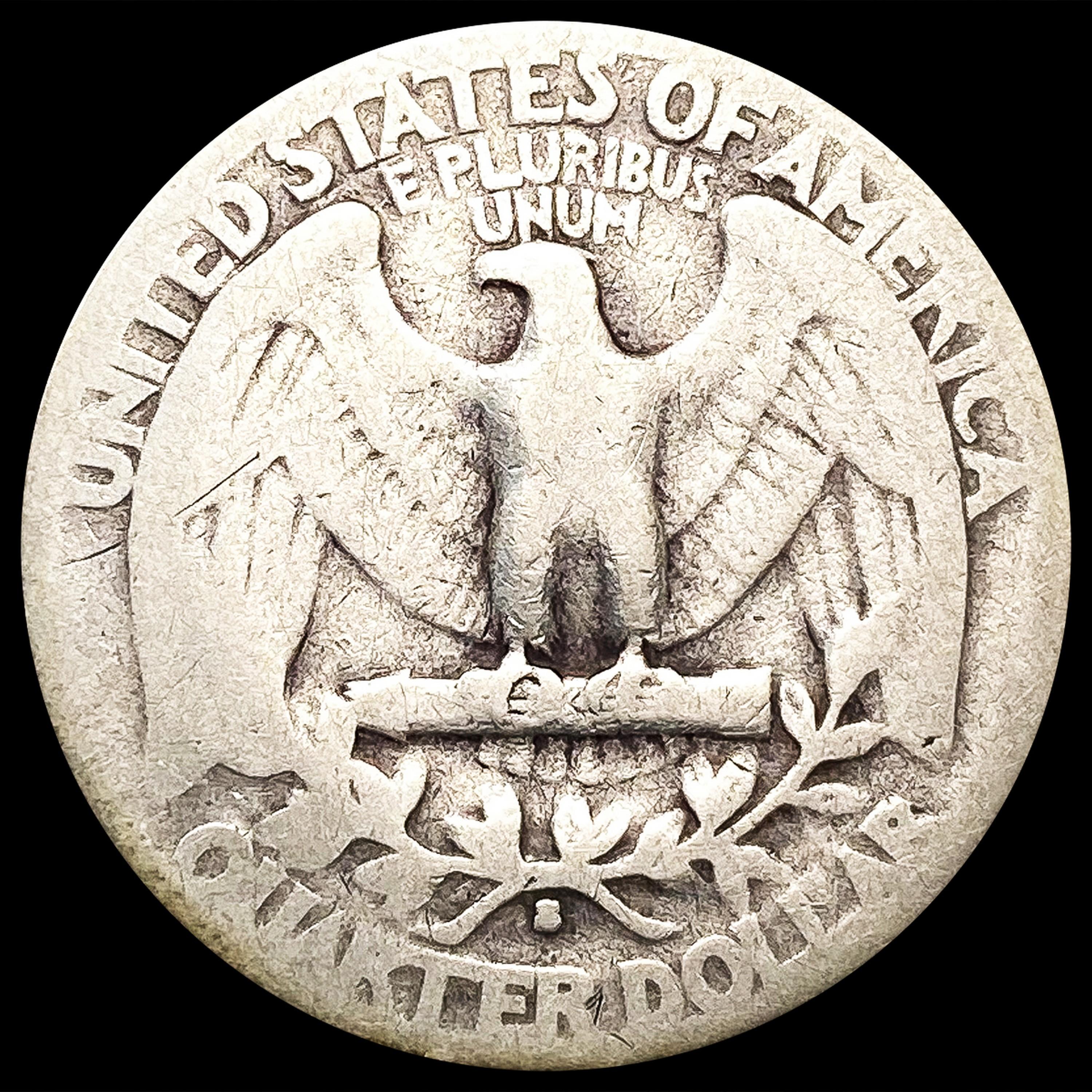 1932-S Washington Silver Quarter NICELY CIRCULATED