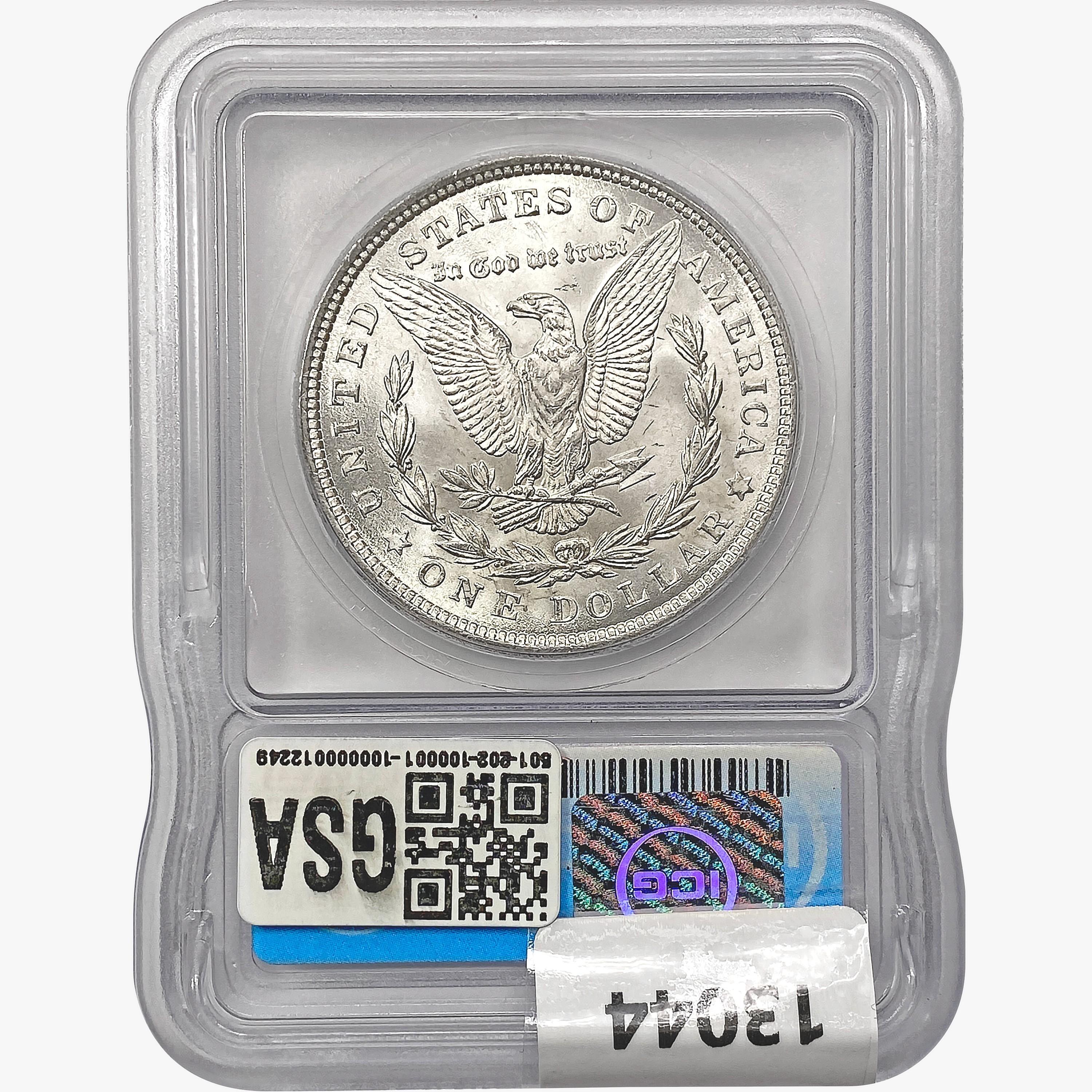 1921 Morgan Silver Dollar ICG MS65