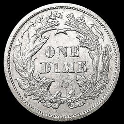 1873 Arws Seated Liberty Dime CLOSELY UNCIRCULATED