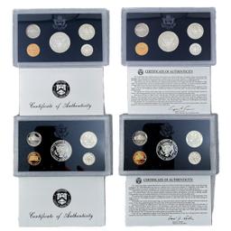 1992-1996 US Proof SILV Coin Sets [20 Coins]