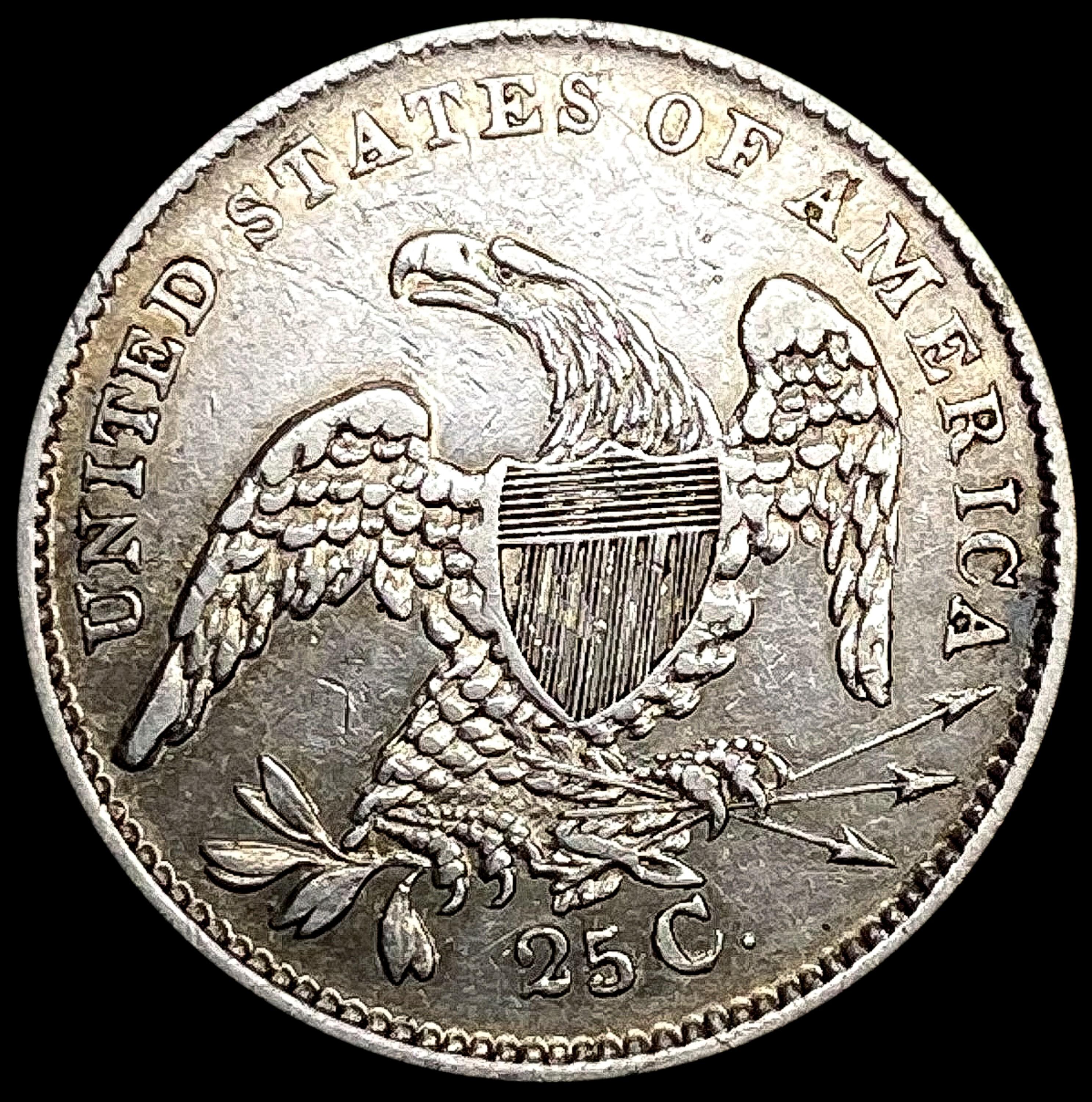 1835 Capped Bust Quarter CLOSELY UNCIRCULATED