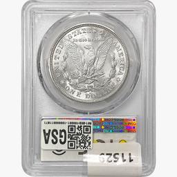 1921-D Morgan Silver Dollar PCGS MS63