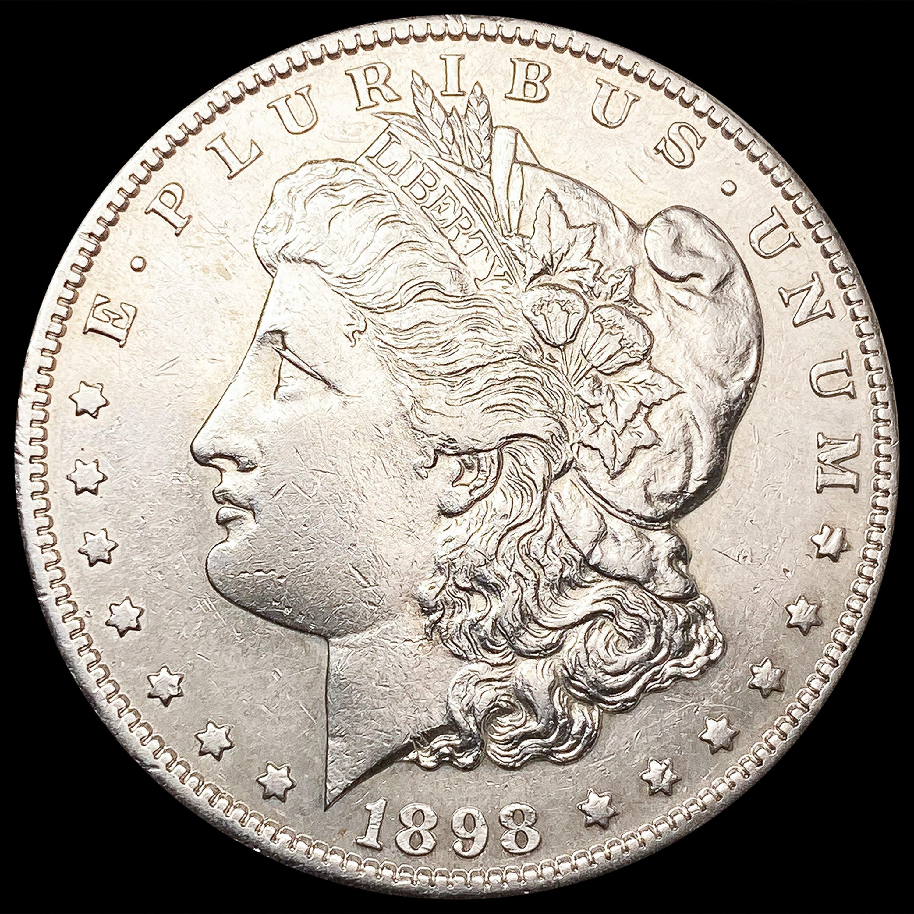 1898-S Morgan Silver Dollar CLOSELY UNCIRCULATED