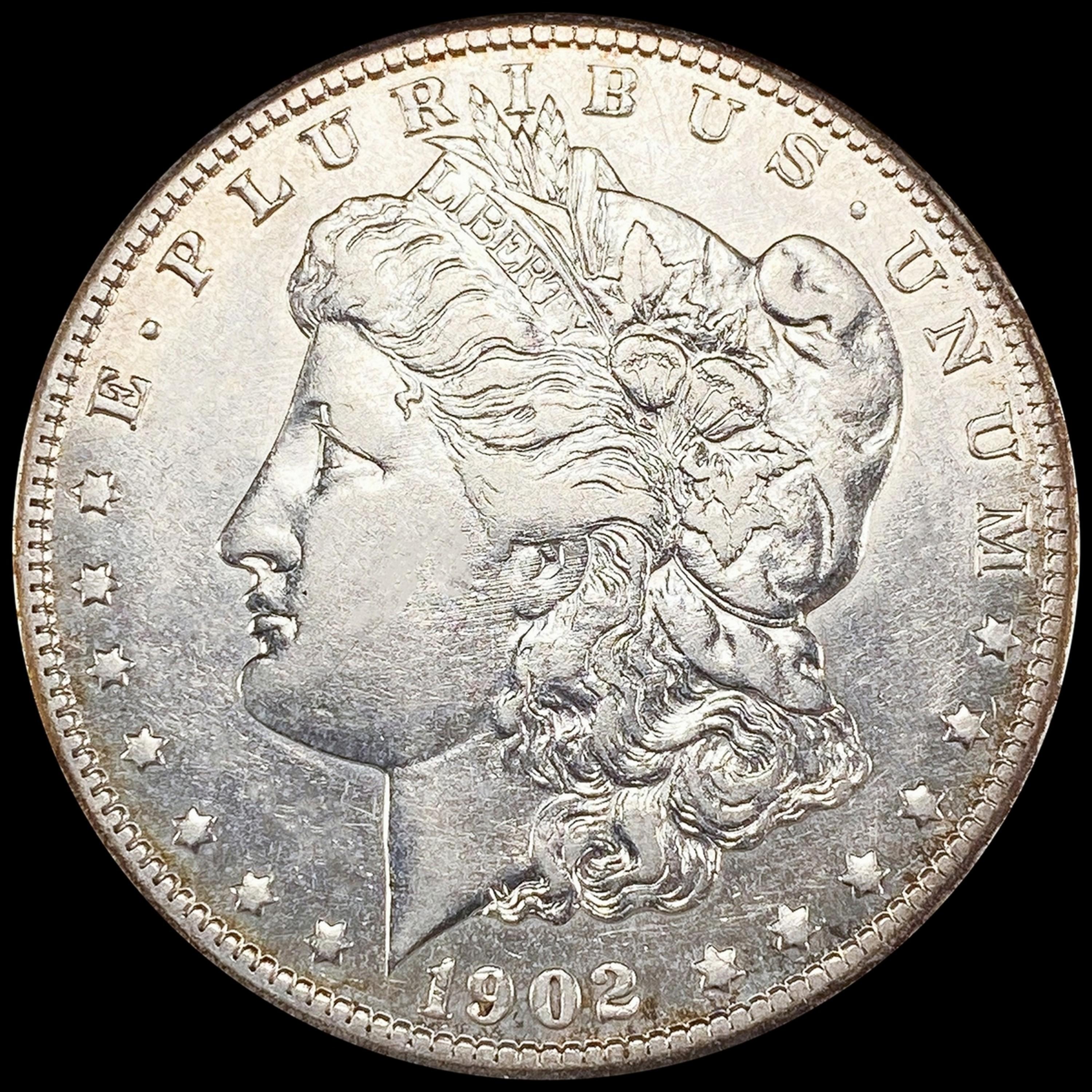 1902-S Morgan Silver Dollar NEARLY UNCIRCULATED