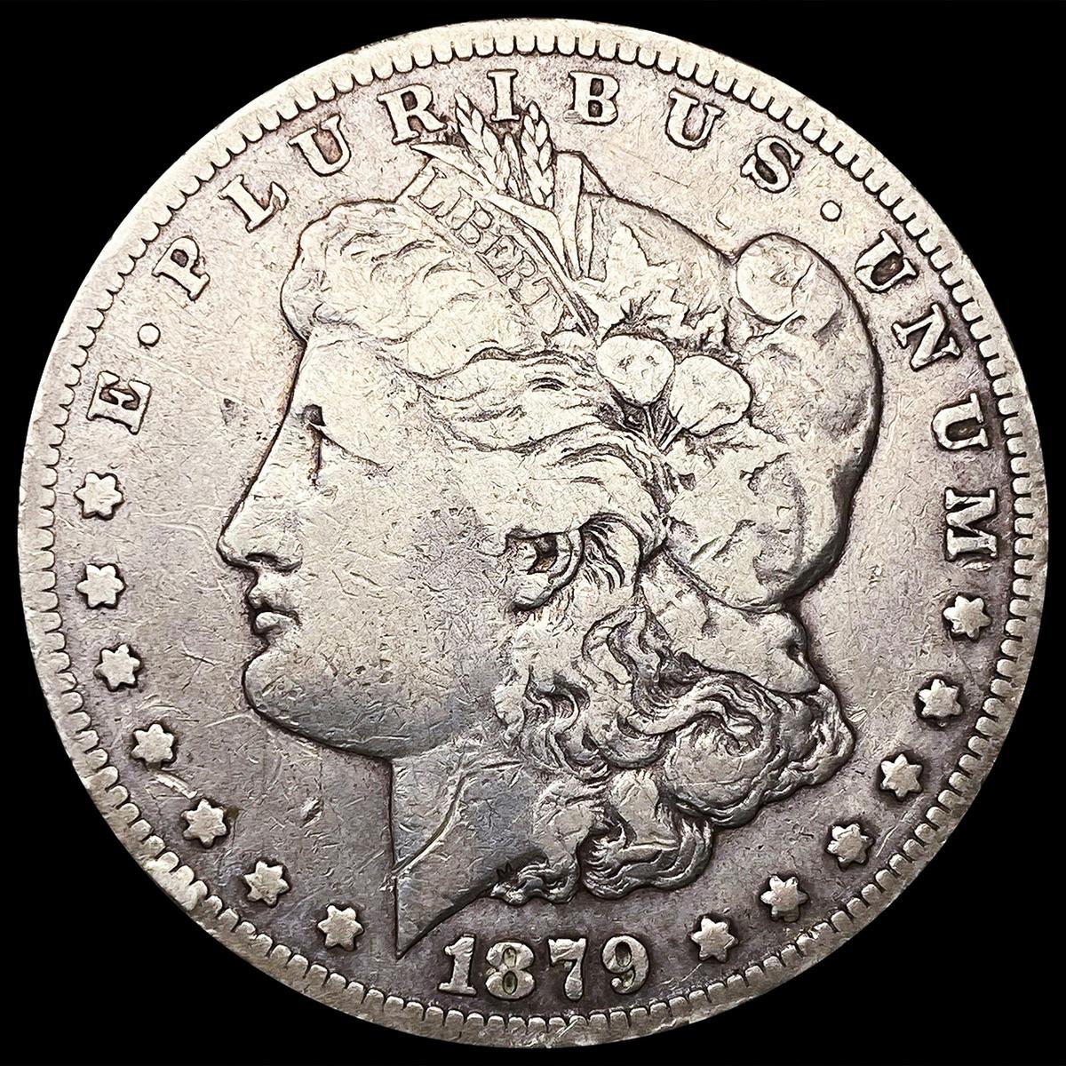 1879-CC Morgan Silver Dollar LIGHTLY CIRCULATED