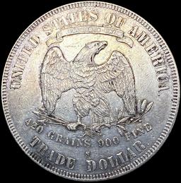 1877-S Silver Trade Dollar NEARLY UNCIRCULATED