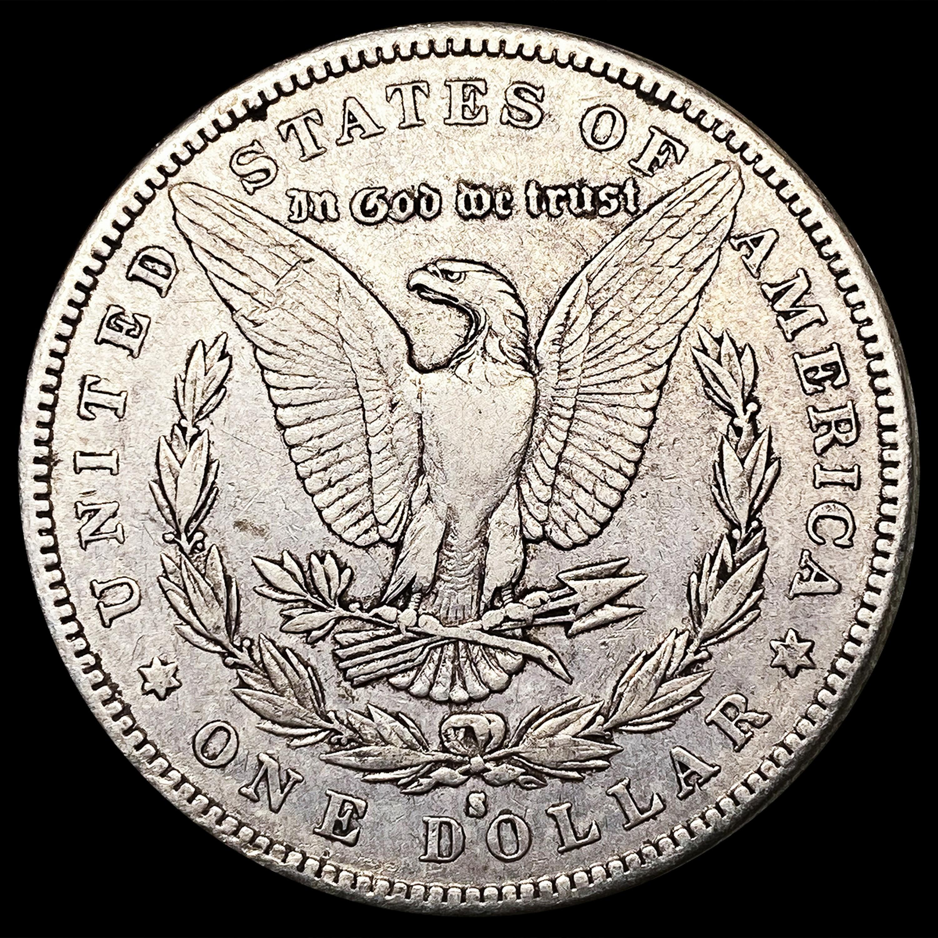 1884-S Morgan Silver Dollar NEARLY UNCIRCULATED
