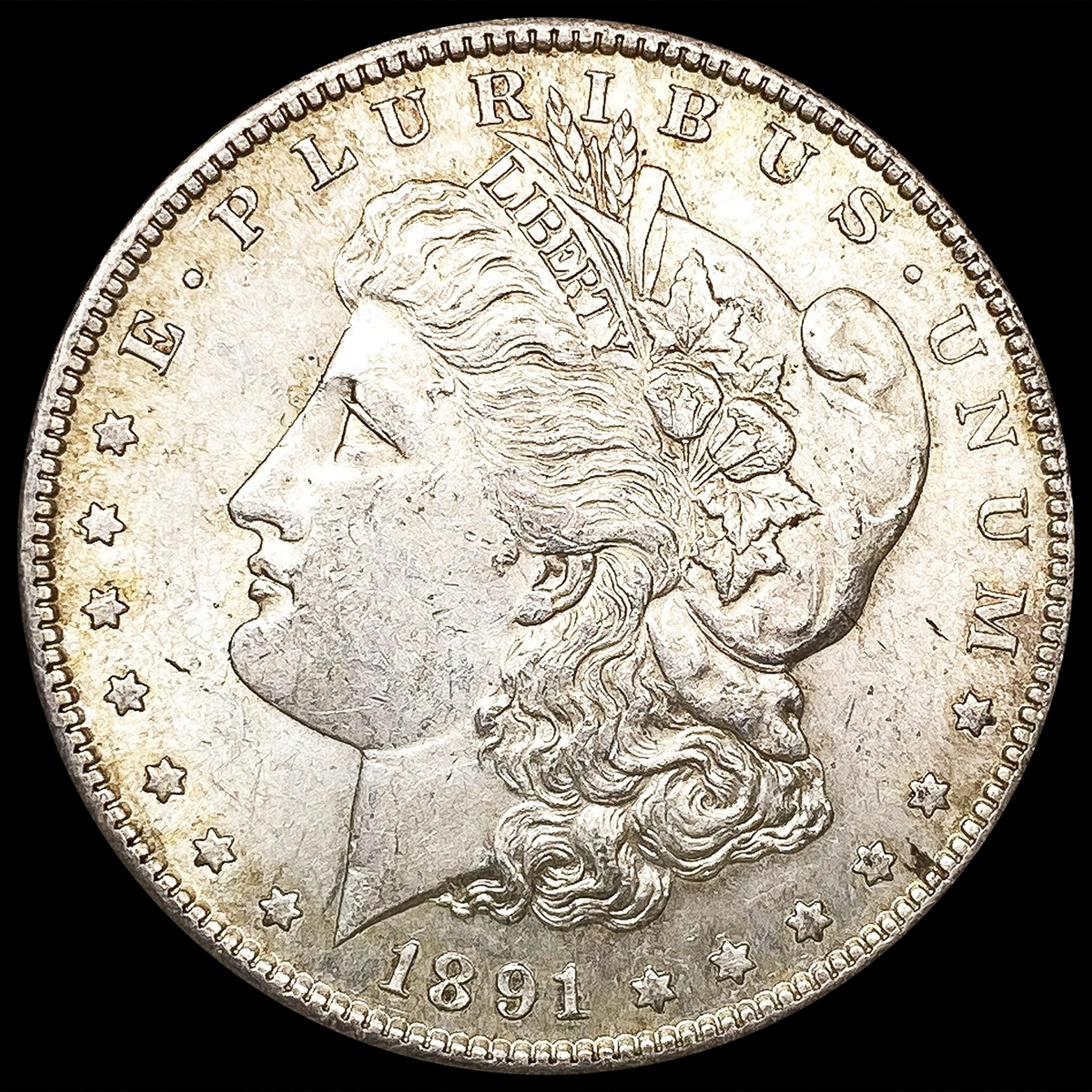 1891-S Morgan Silver Dollar UNCIRCULATED