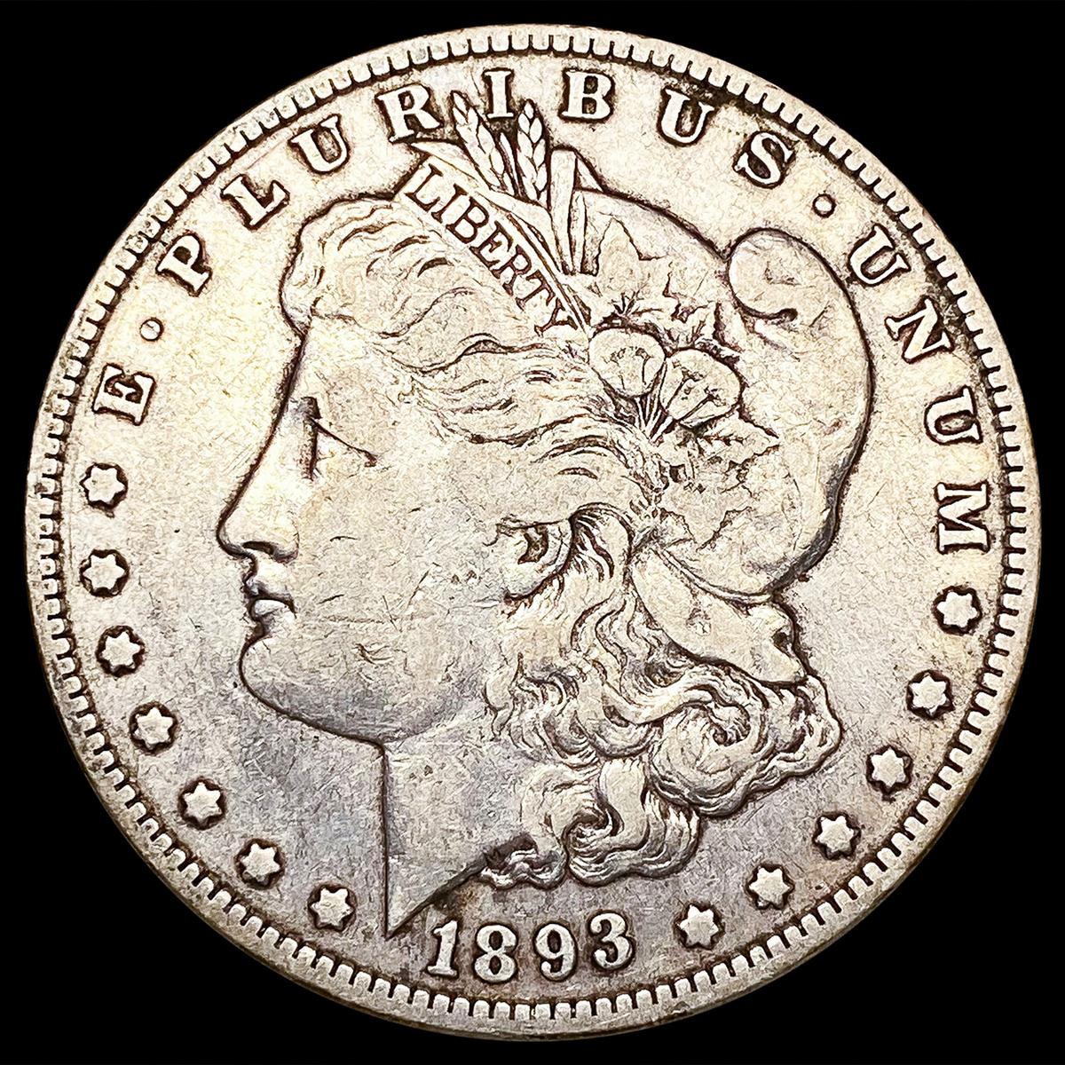 1893-O Morgan Silver Dollar LIGHTLY CIRCULATED