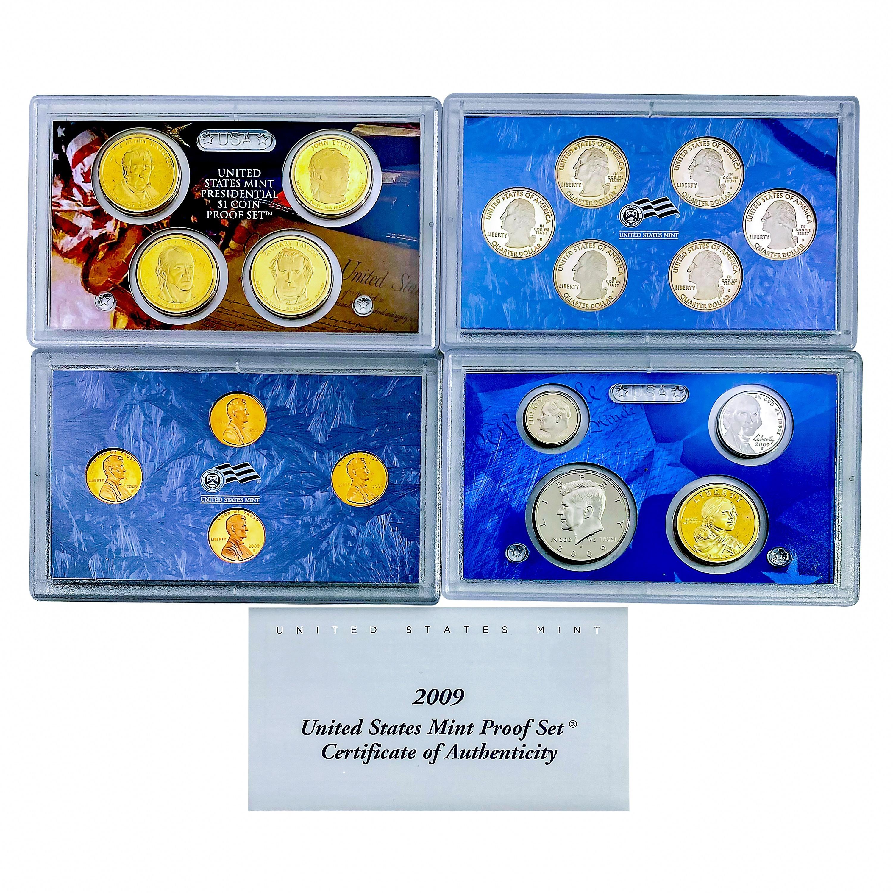 1976-2010 US Proof and UNC Mint Sets [53 Coins]