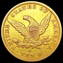 1851-O $10 Gold Eagle CLOSELY UNCIRCULATED