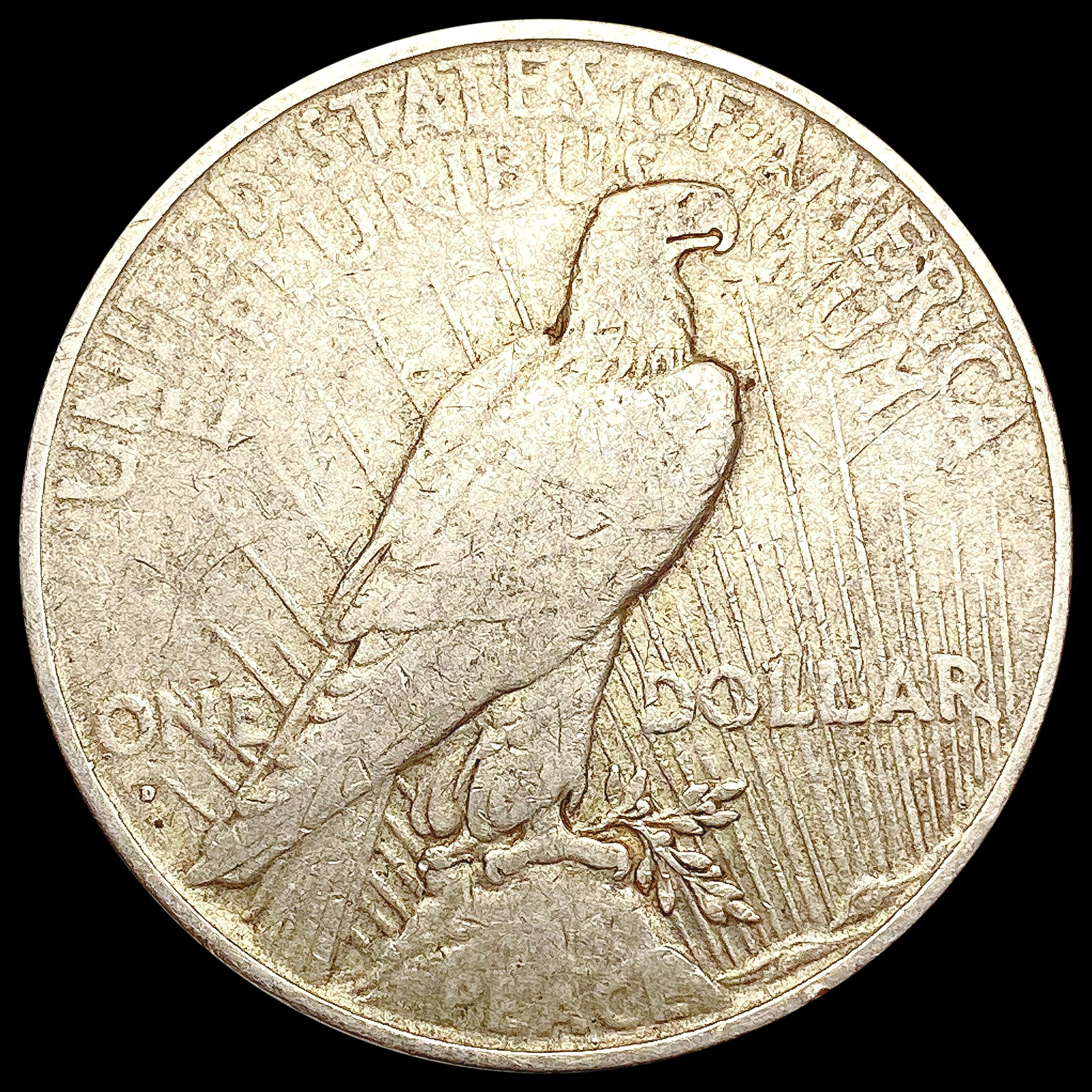 1934-D Silver Peace Dollar LIGHTLY CIRCULATED