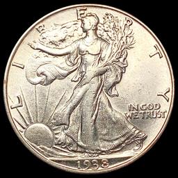 1938-D Walking Liberty Half Dollar UNCIRCULATED