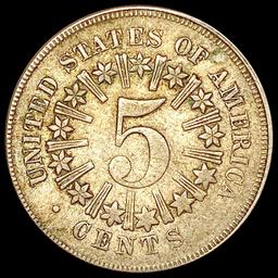 1866 Shield Nickel LIGHTLY CIRCULATED