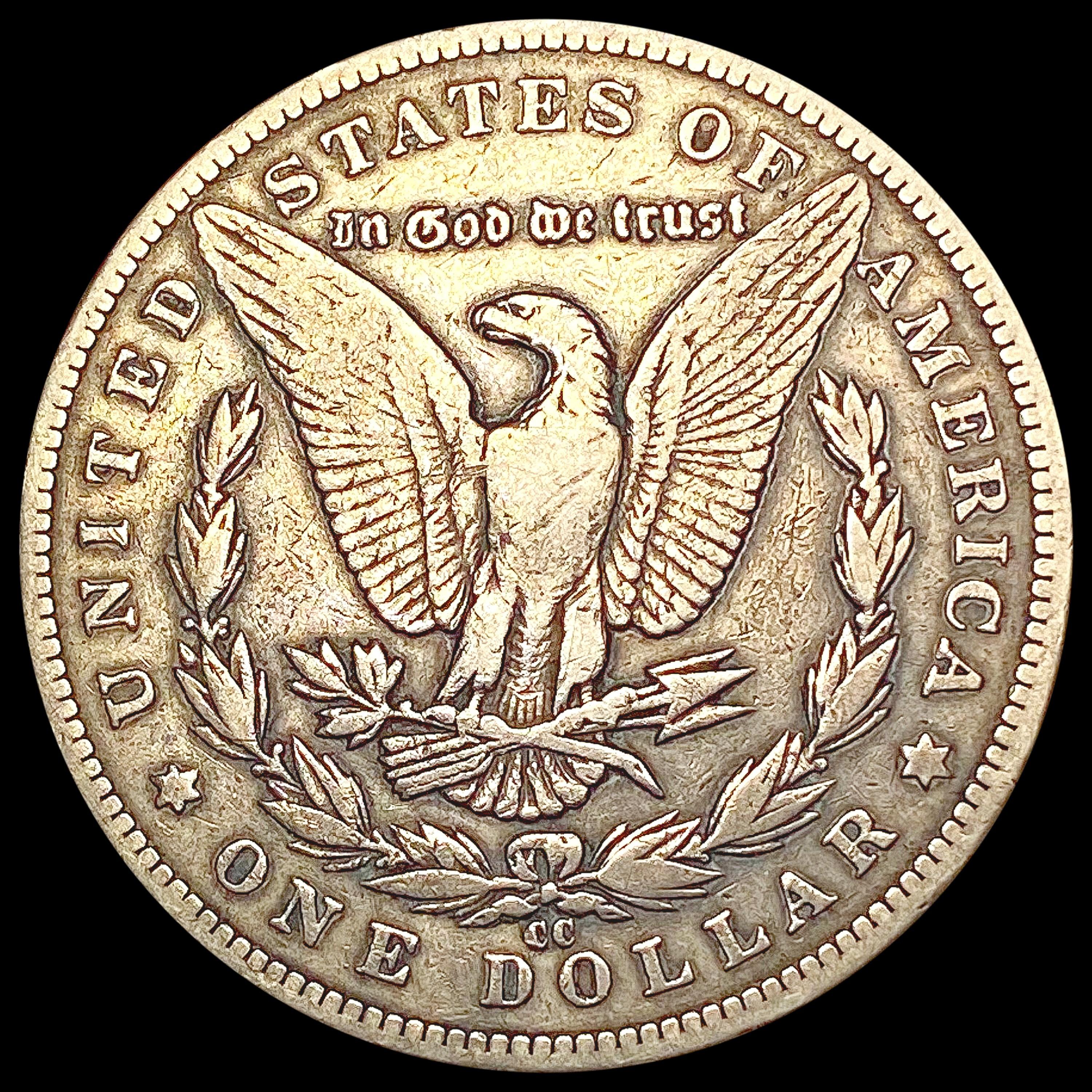 1892-CC Morgan Silver Dollar LIGHTLY CIRCULATED